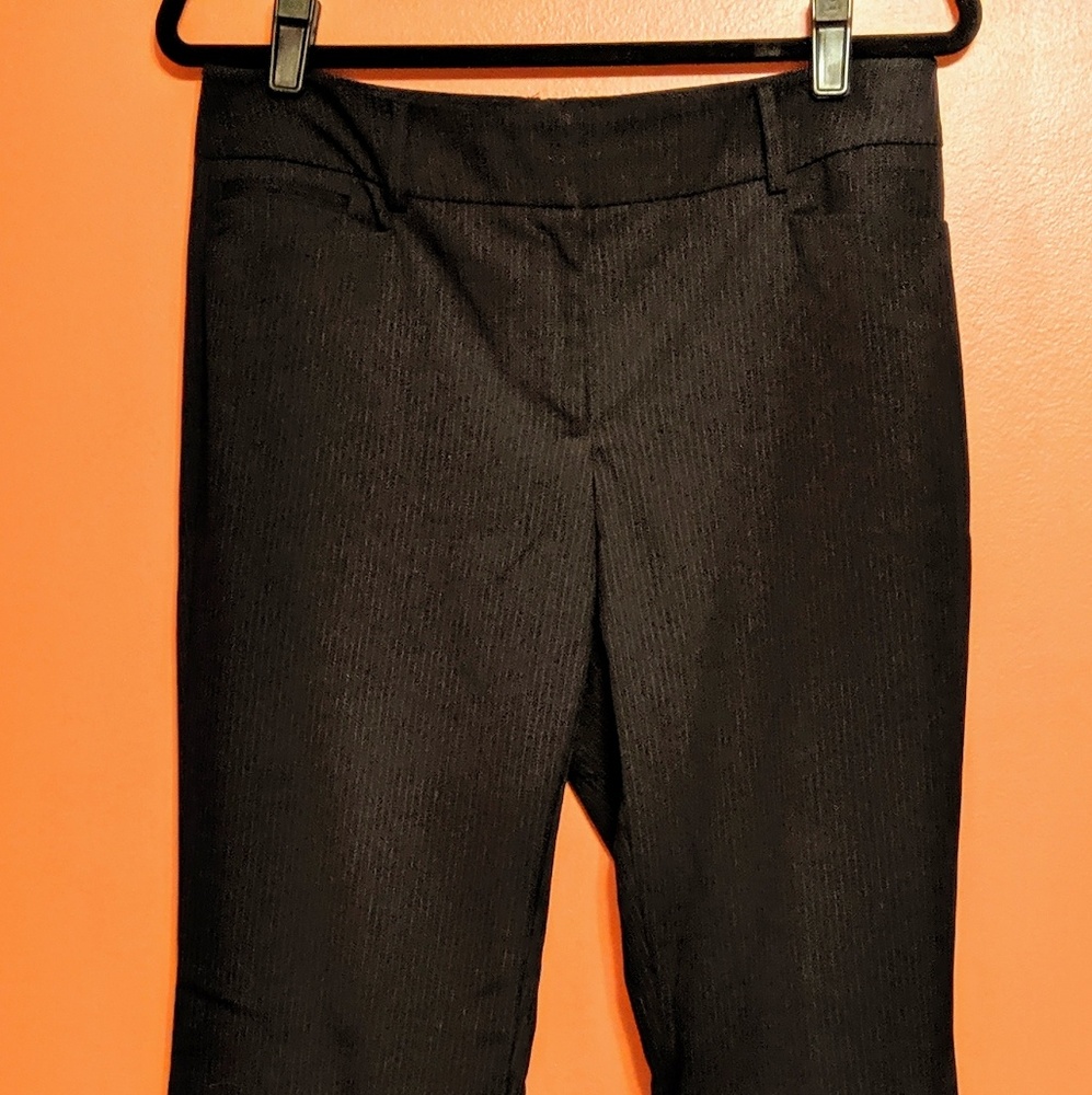 Black tall stretch pants